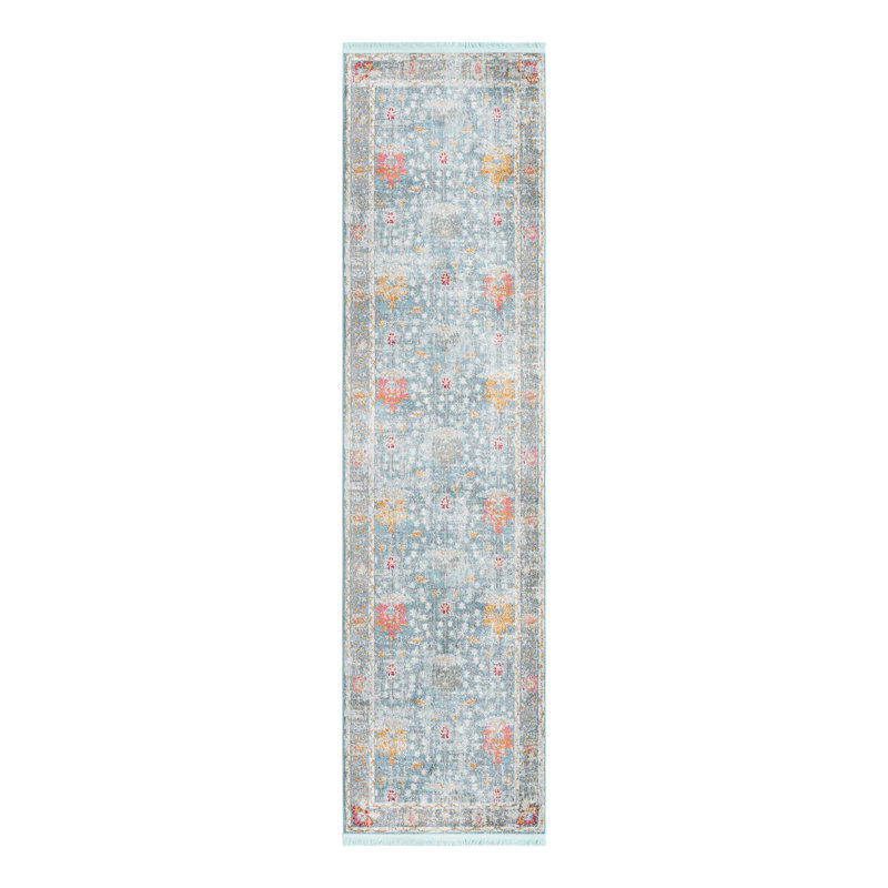Haefner Floral Indoor Rug, Runner 2'7" x 10'