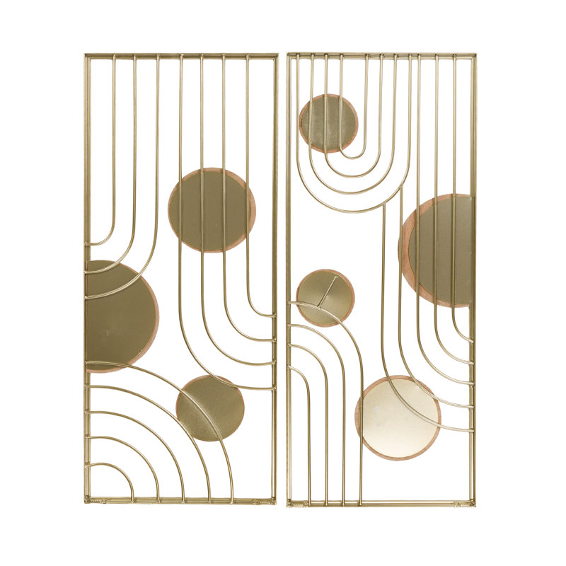 Amelie Abstract Framed Wall Art Set