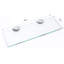 Fanniemae Glass Floating Shelf with Adjustable Shelves-806264116-806264117