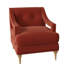 Perry Sunbrella® Boucle Tufted Armchair-36438495-36438504