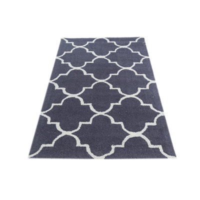 Ohare Navy Blue Rug