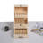 59 Grid Wood Essential Oil Box