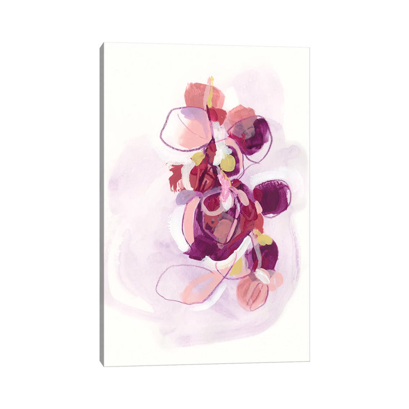 Orchid Sonata II by June Erica Vess - Wrapped Canvas Gallery-Wrapped Canvas Giclée, 30.48cm H x 20.32cm W