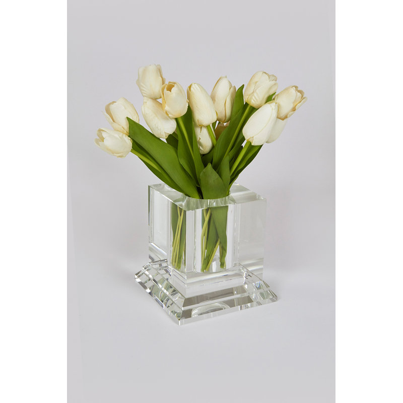 Crystal Glass Table Vase