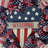 Patriotic Heart Welcome Wreath