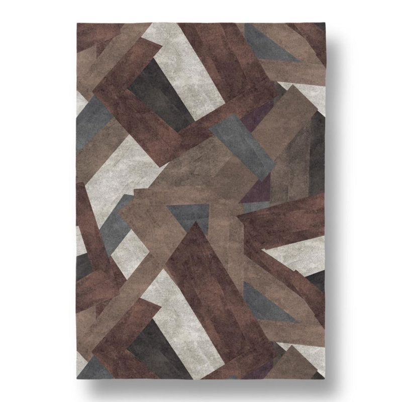 Aarjav Abstract Area Rug, Rectangle 160 x 230cm