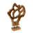 Teak Wood Handmade Abstract Decorative Sculpture