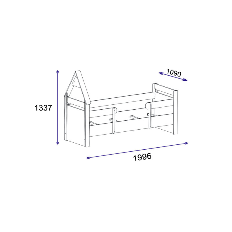 UK Single - DE 90 X 190 Cm Standard