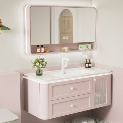 Stylish French style bathroom cabinet