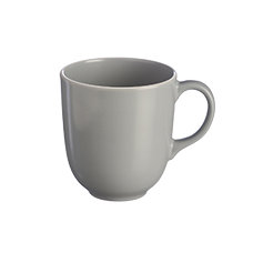 Classic Collection Mugs 400ml, Grey