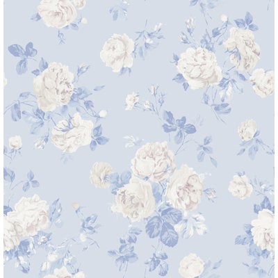 Cabbage Rose Self-Adhesive Double Roll
