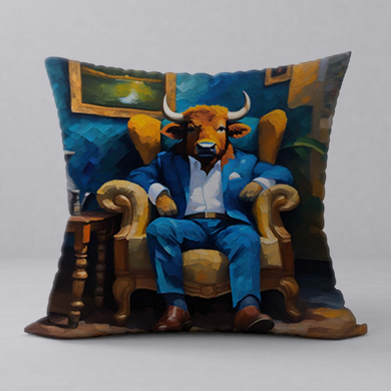 Reversible Throw Pillow