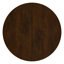 Hudson Valley Round Walnut Wood Dining Table
