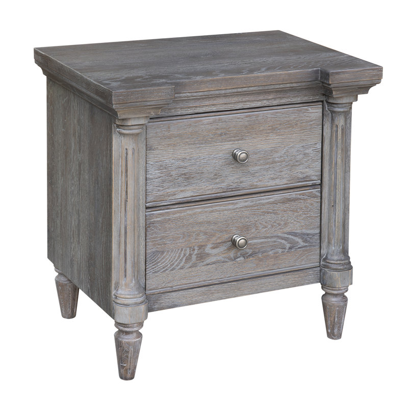 Cummins 27'' W Solid Wood Nightstand