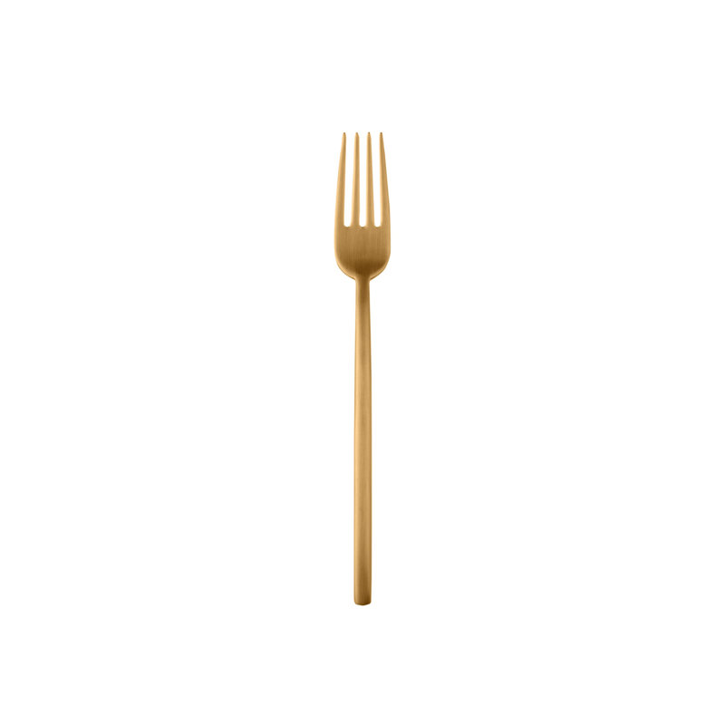 5 - Piece Stainless Steel Flatware Set - Service for 1, Ice Gold