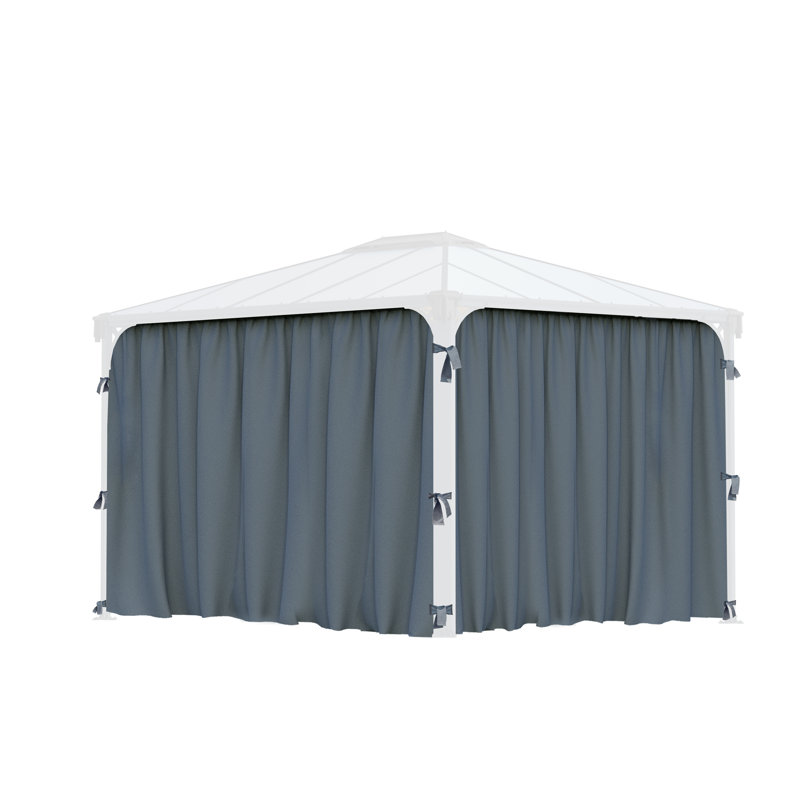 Palram - Canopia Palermo Milano and Martinique Gazebo Curtains