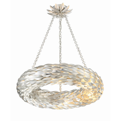 Luminaire suspendu roue de chariot Adelynn
