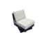 Lucca 4-Piece Outdoor Seating Group with Swivel Chairs and Sunbrella Cushions