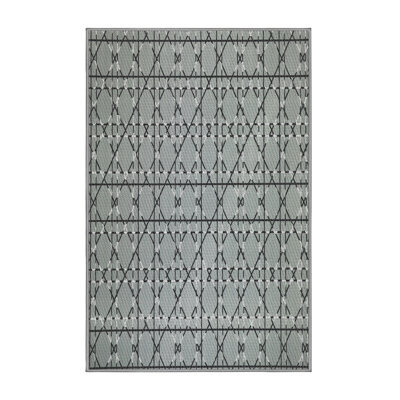 Tapis gris Marisela