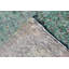 Tapis rétro, tapis neutres, grands tapis de 5,5 x 8,1 pi, tapis turc, tapis tissé à la main vert, tapis Boho