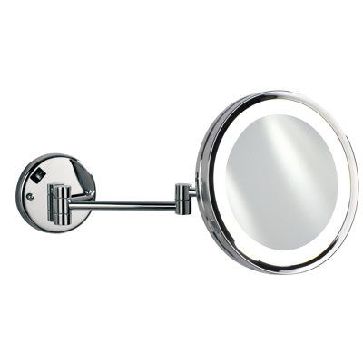 Miroir de salle de bain/meuble-lavabo moderne à loupe moderne en style contemporain & 5x Hotwells