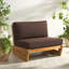 Brazilian Teak Patio Chair-2048495920