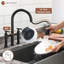 Mondawe Pull Down Kitchen Faucet-90555612
