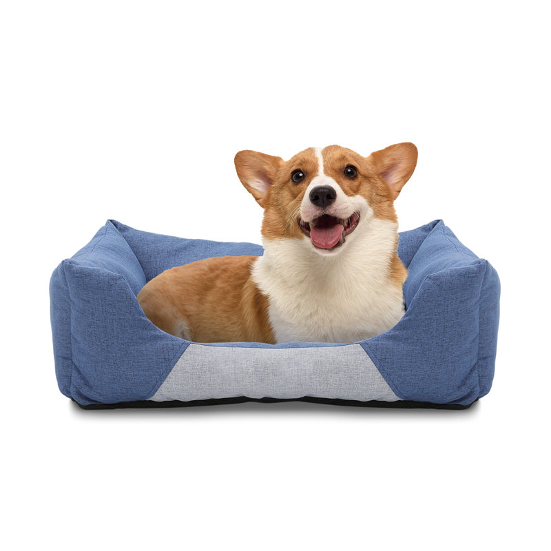 Coussin Comfort, Grand (l 32 po x P 26 po x H 8 po), Bleu