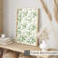 «Floral White Rose Flowers I Cottage», reproduction d'art non encadrée