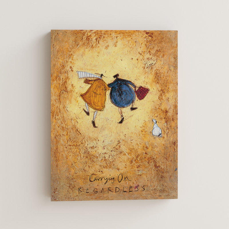 Carrying On Regardless by Sam Toft - No Frame Painting on Canvas