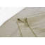 Koukila Linen Striped Area Rug in Beige-850933779