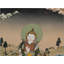 Bodhisattva Taenghwa Thangka sans brocart | Art mural bouddhiste tibétain peint à la main | Décoration or 24 carats Sagesse et paix (29,9 po x 20,5 po)
