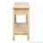 60'' Fir Veneer Entryway Table With Honeycomb-Patterned Fronts, 3 Drawers, And Solid Fir Legs For Versatile Storage-2040994842