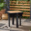 Table d'appoint carrée d'extérieur-255309483