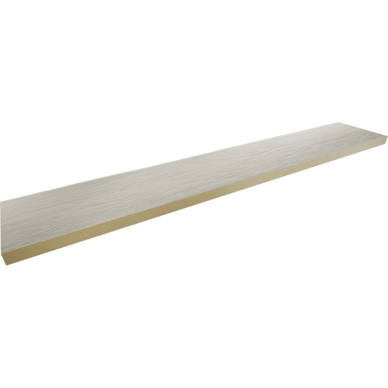 Planche de poutre en faux bois Endurathane, H 4 po x l 144 po x P 1 po, Cachemire