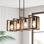 Light Dimmable Kitchen Island Square / Rectangle Chandelier