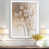 White Picture Framed