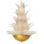 Chandelier Melrose antique brass finish light smoke glass