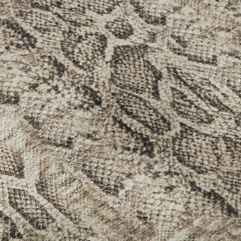 Premium Machine Washable Mayfield  Animal Rug, 2'6" x 3'10", Ivory