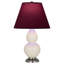 Petite lampe d'appoint à double gourde-372527687-372527722