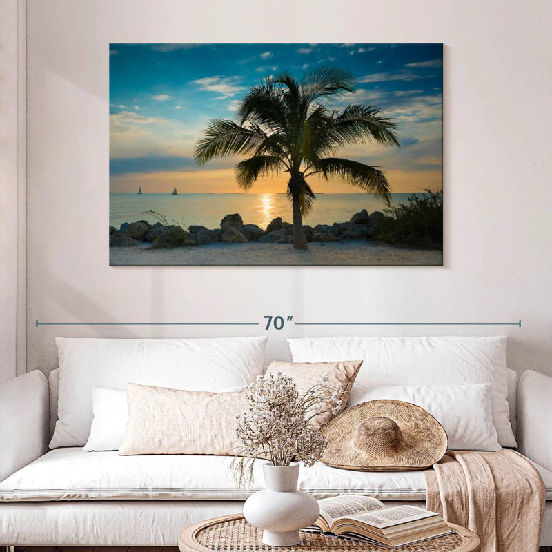 Palmier Gillard Key West, H 32 po x l 48 po