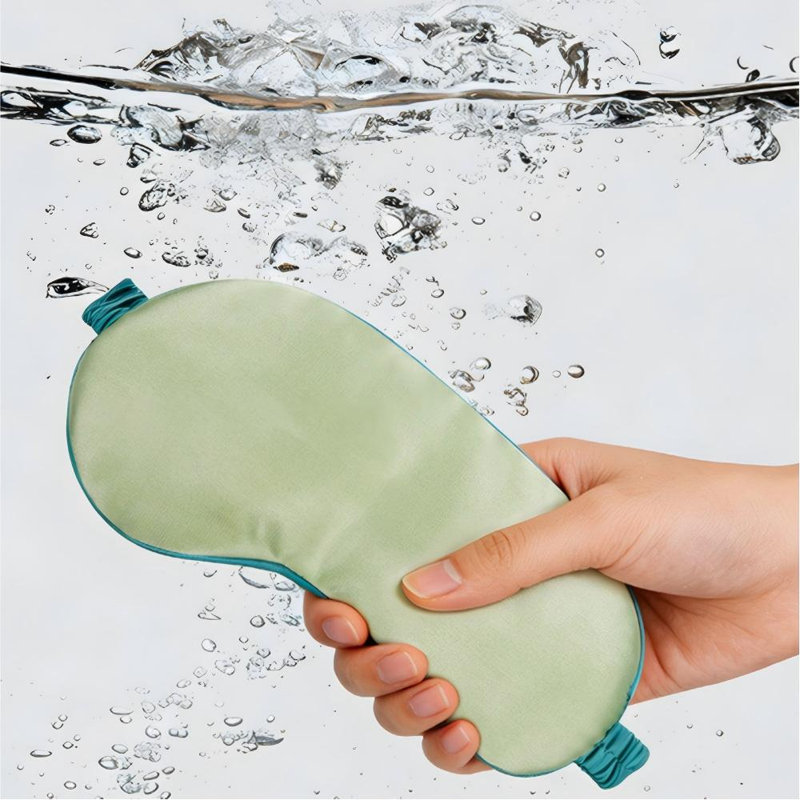 Masque de sommeil Fresh Breeze en vert menthe