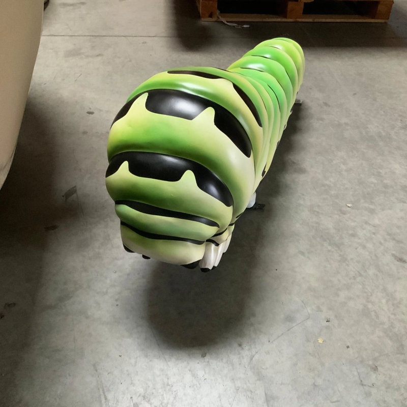 Caterpillar Insect Over Sized Statue