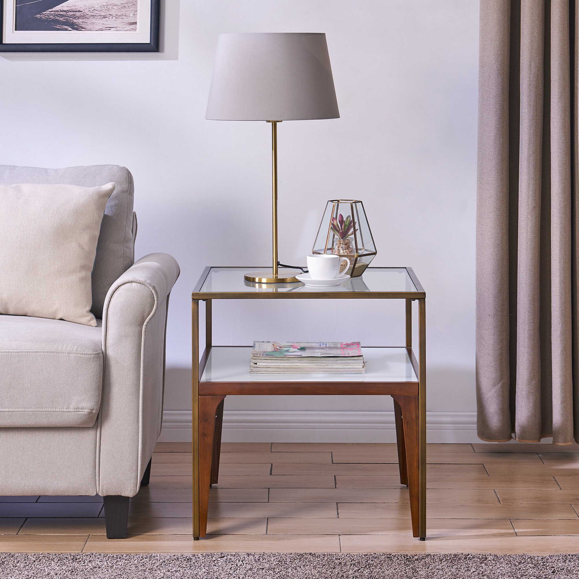 Square End Tables For Less 