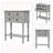 Audreana Vintage Stylish 23.71" Wide Rectangular Storage Console Table, For Indoor Use-908237940
