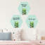 Abstract Non-Wall Damaging Whiteboard Decals