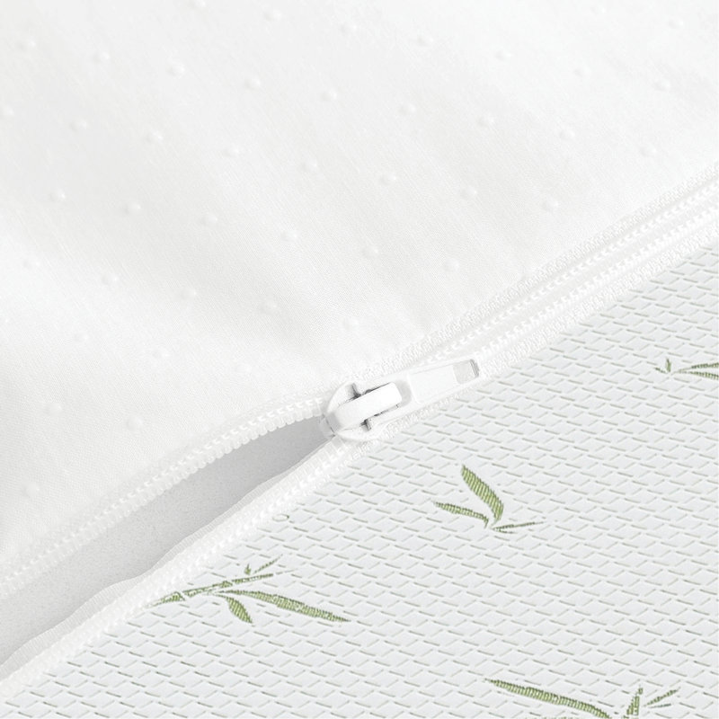 Matelas en mousse viscoélastique double couche 10 pouces avec housse, 10", Très grand lit