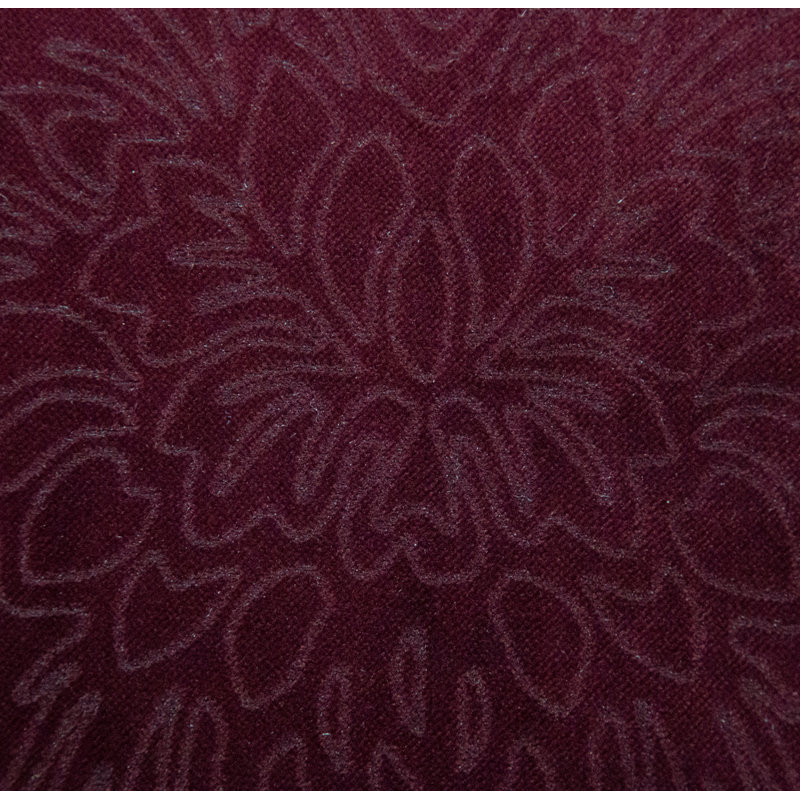 Karsyn Floral Square Cushion Cover, Wine