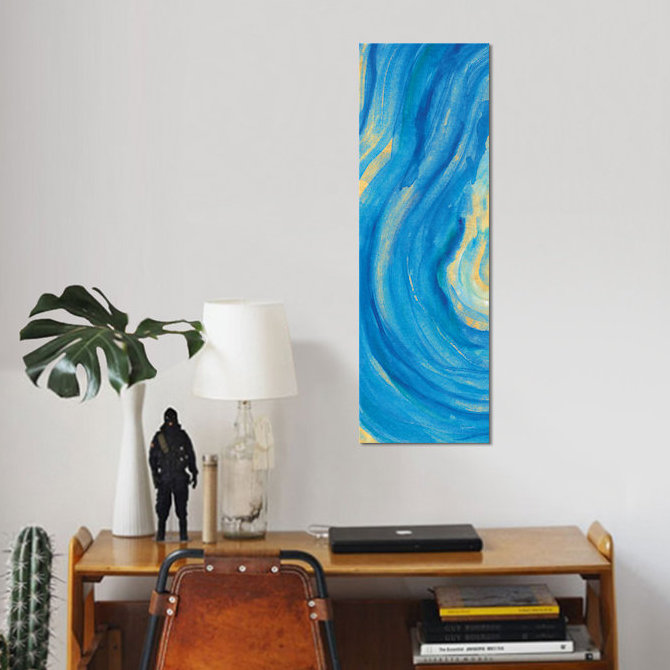 «Rareté III», impression sur toile tendue, H 36 po x l 12 po x P 1,5 po, Toile tendue