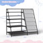 80cm H x 90cm W Metal Bookcase-309292611